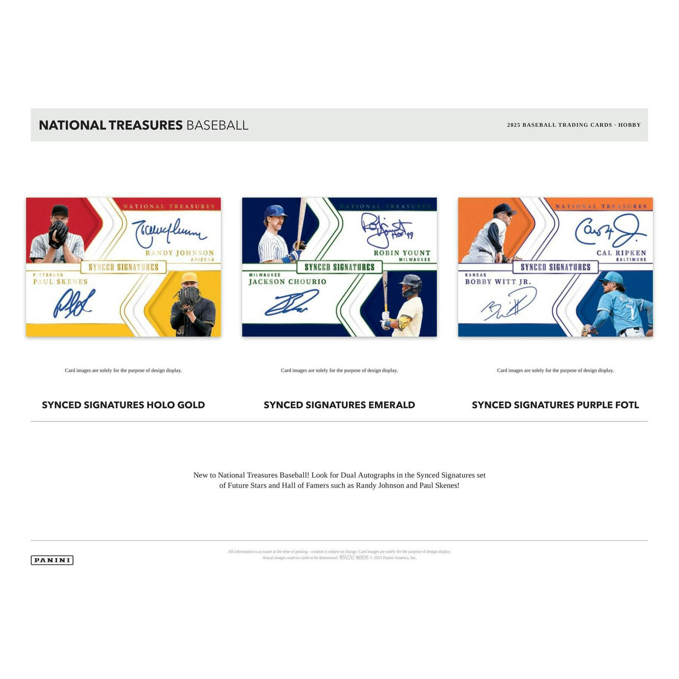 2025 Panini National Treasures Baseball Hobby 4-Box Case
