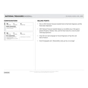 2025 Panini National Treasures Baseball Hobby 4-Box Case