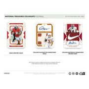 2025 Panini National Treasures Collegiate Football Hobby 4-Box Case