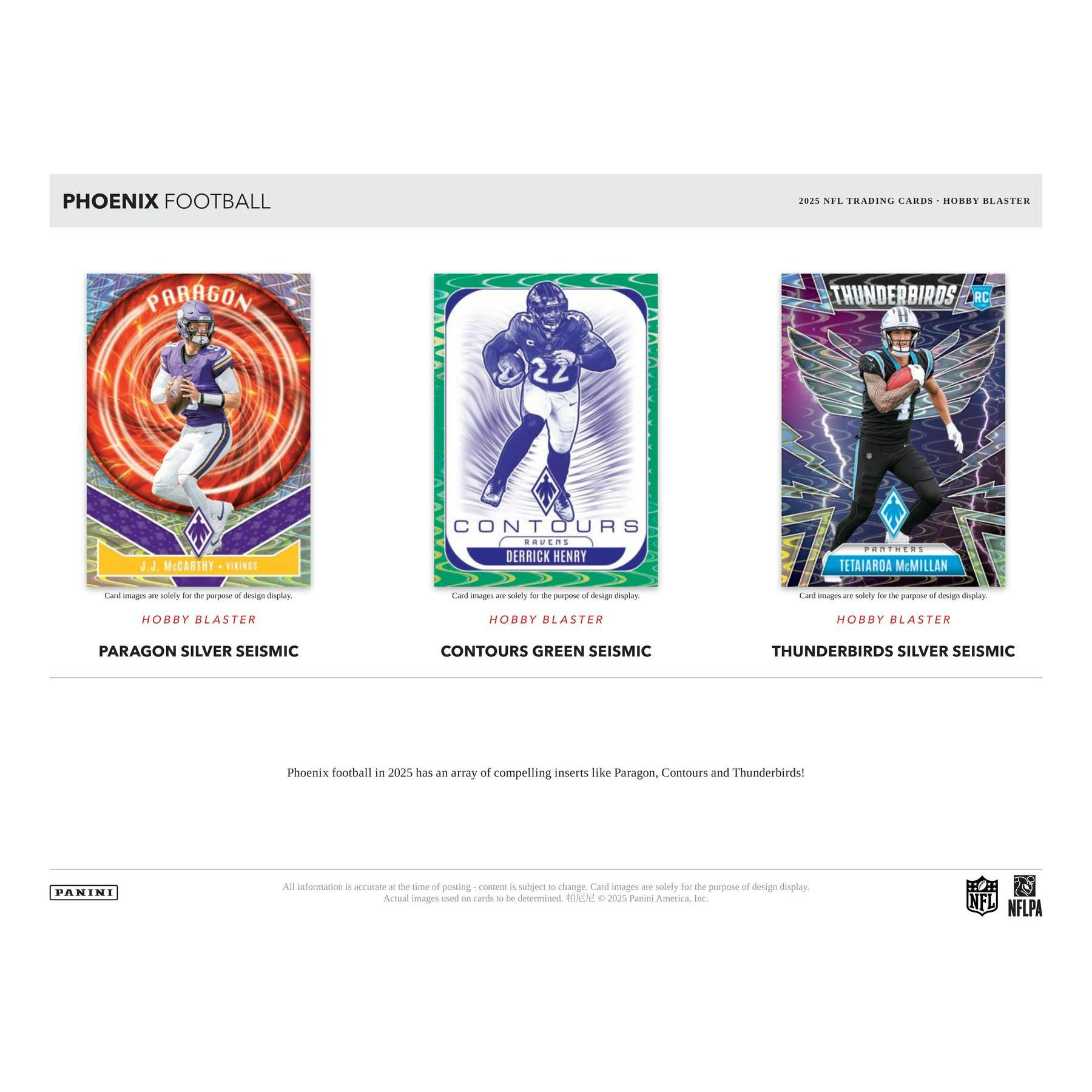 2025 Panini Phoenix Football Blaster Hobby Box