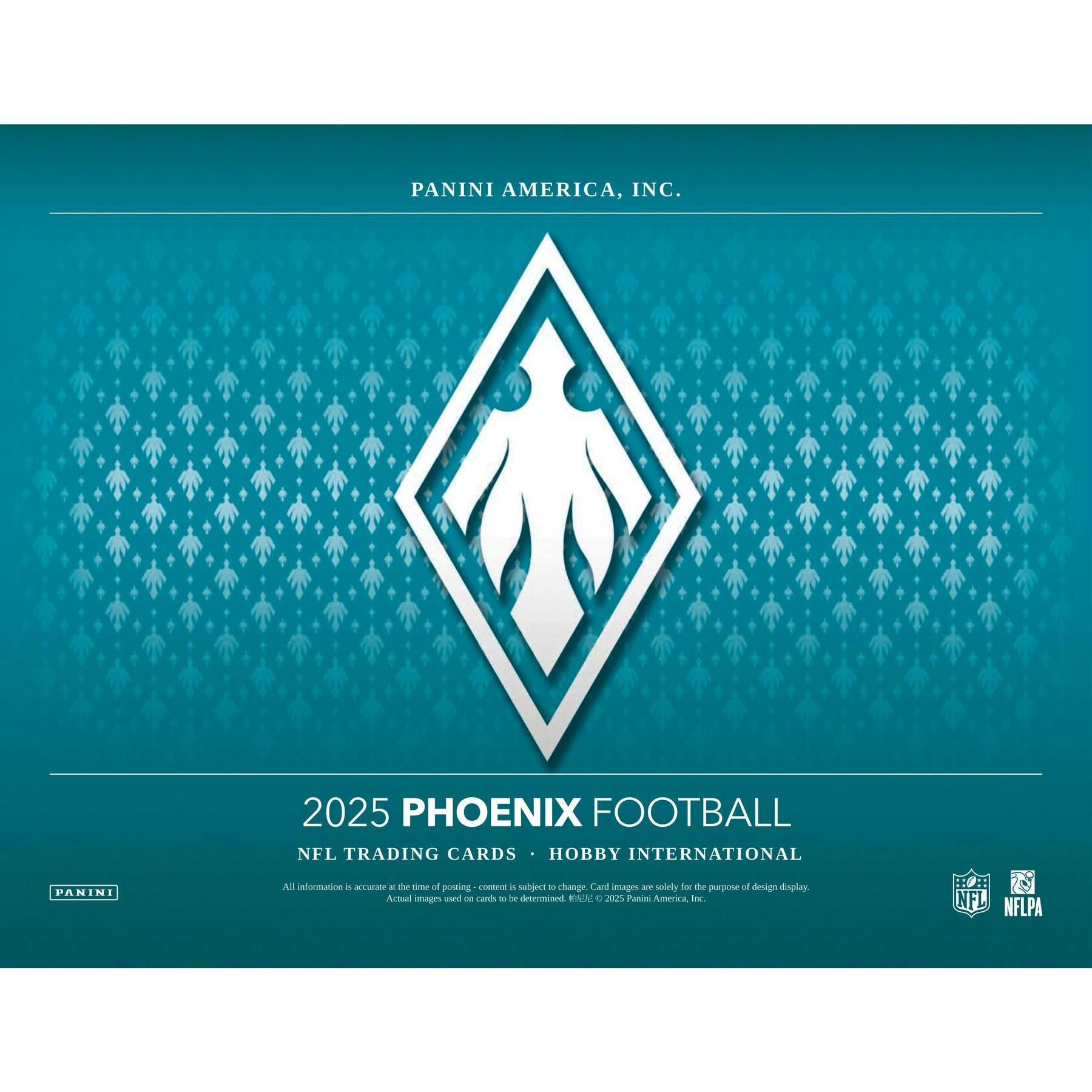 2025 Panini Phoenix Football Hobby International Mega 20-Box Case