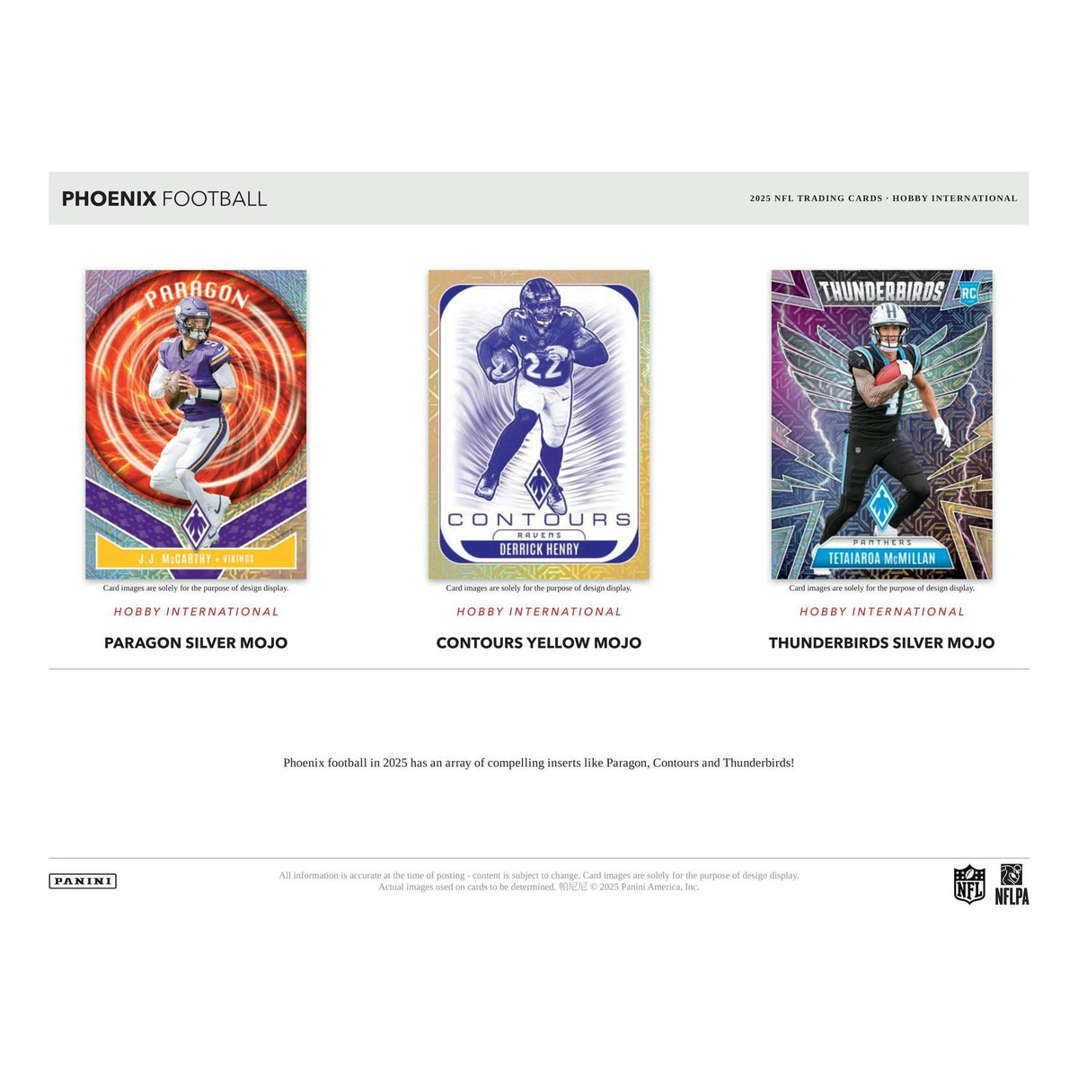 2025 Panini Phoenix Football Hobby International Mega Box