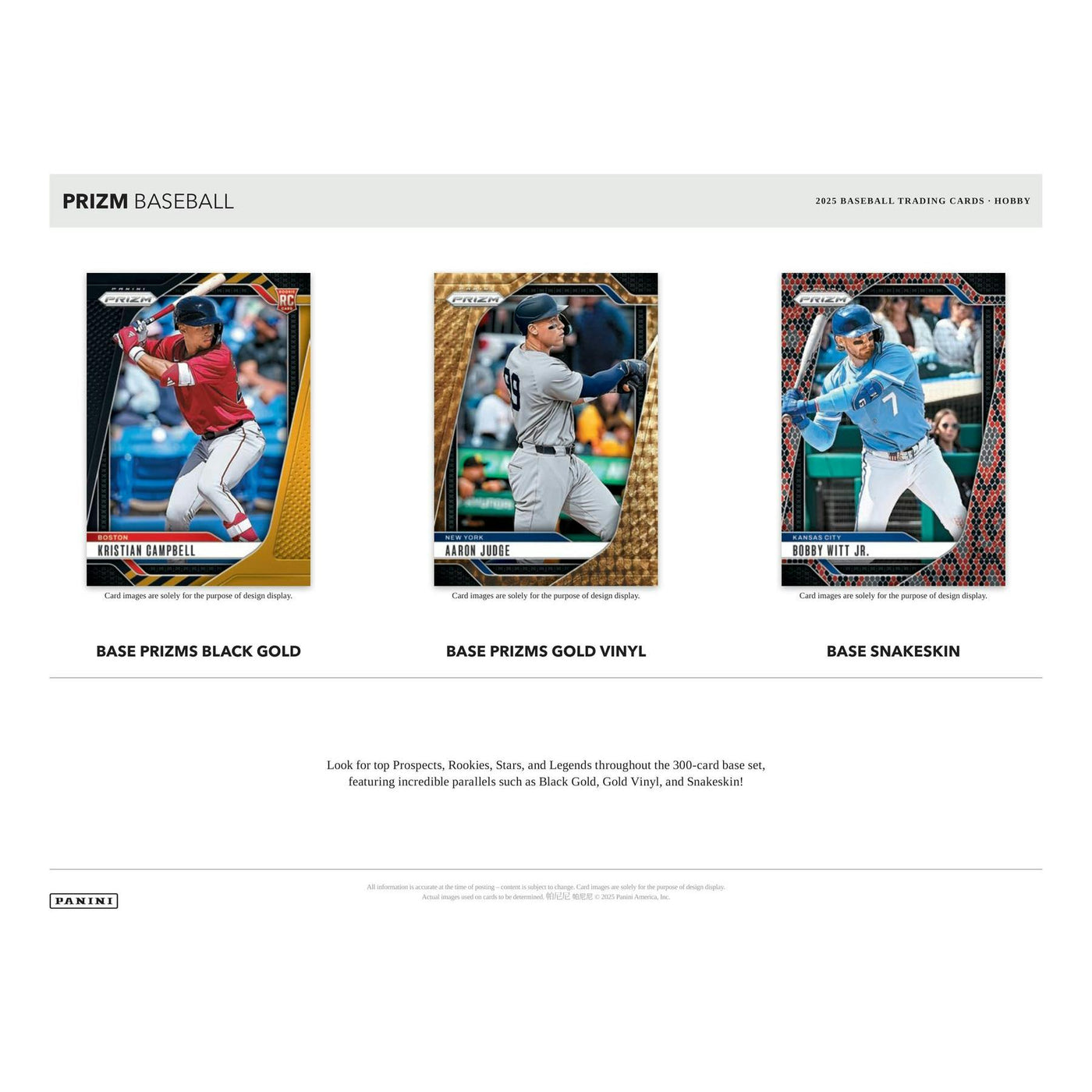 2025 Panini Prizm Baseball Hobby Box