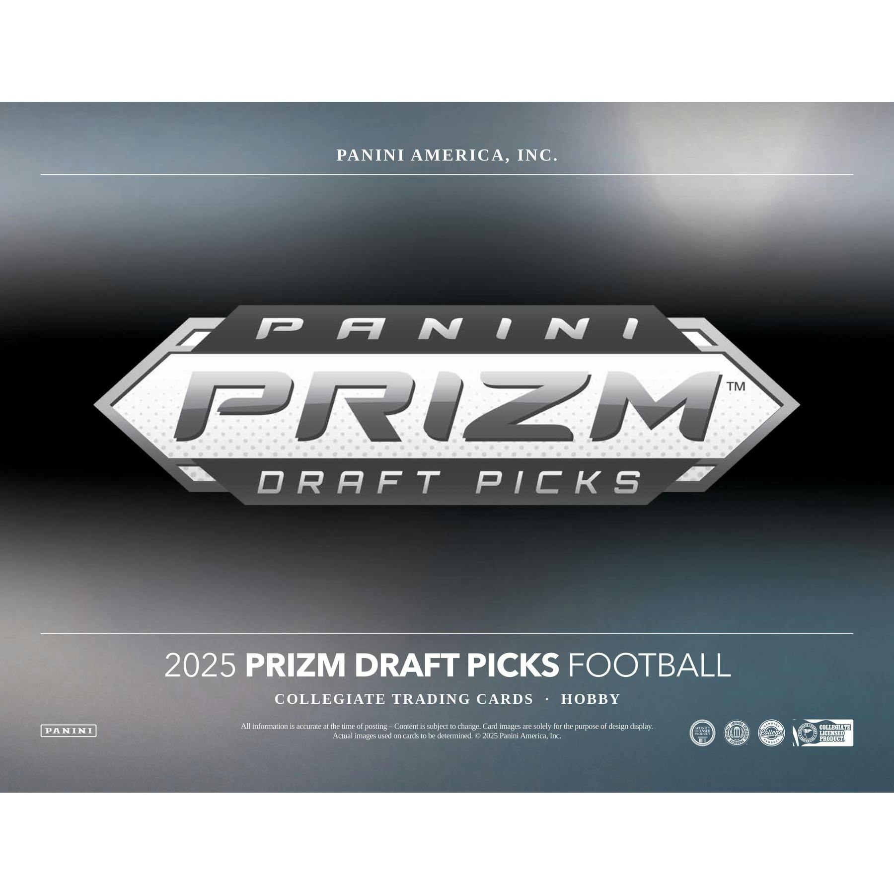 2025 Panini Prizm Draft Picks Football Hobby Box