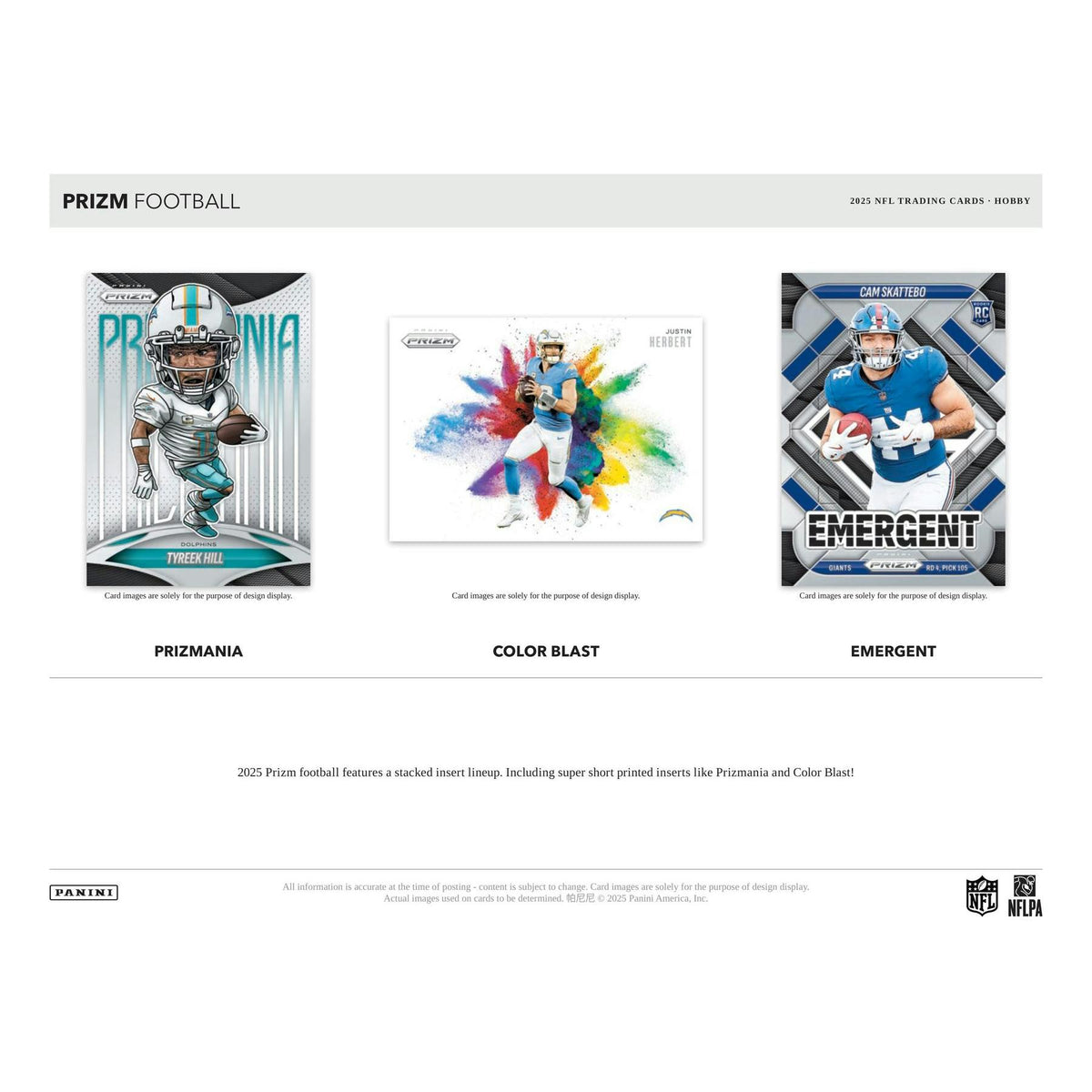 2025 Panini Prizm Football 1st Off The Line FOTL Hobby 12-Box Case