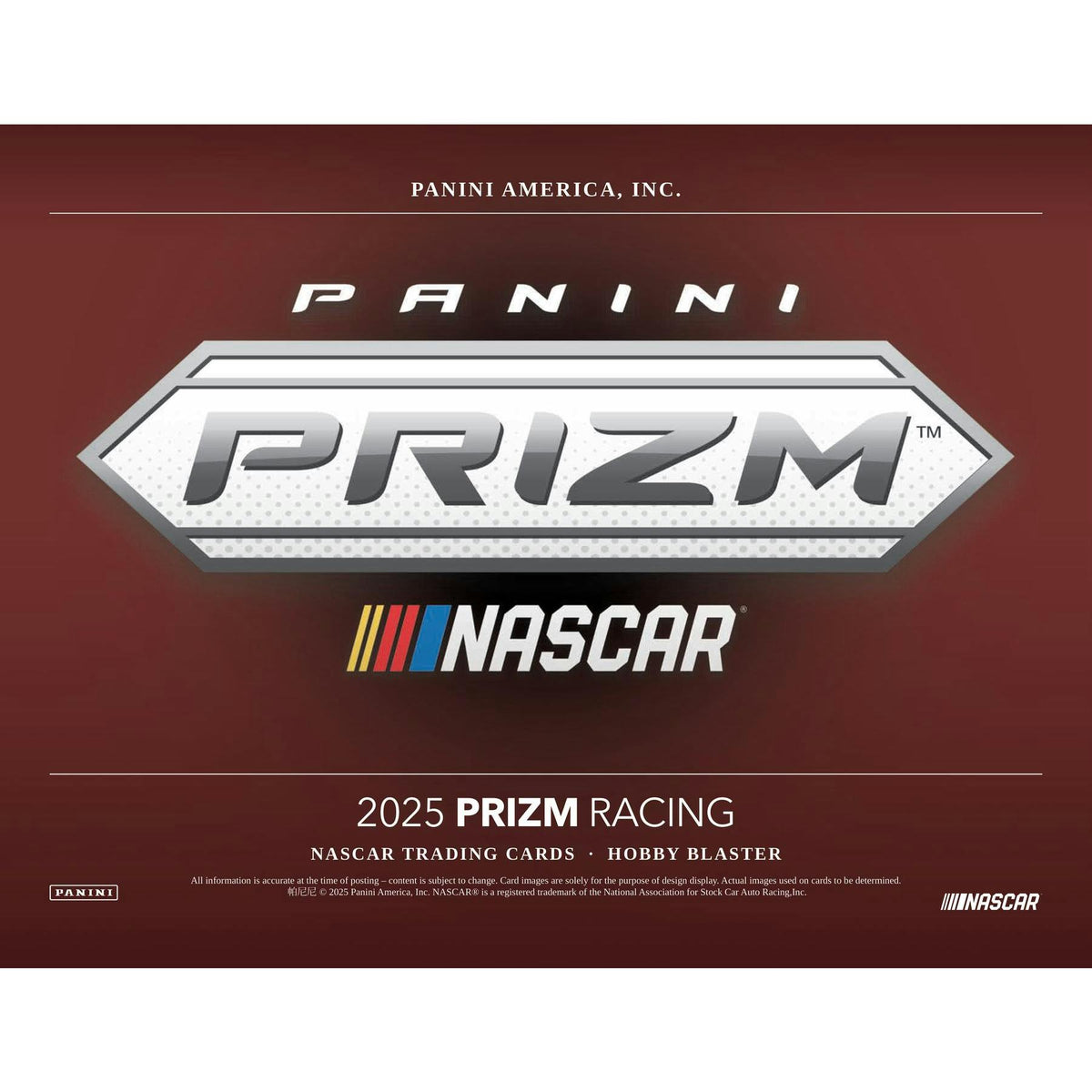 2025 Panini Prizm NASCAR Racing Blaster Box