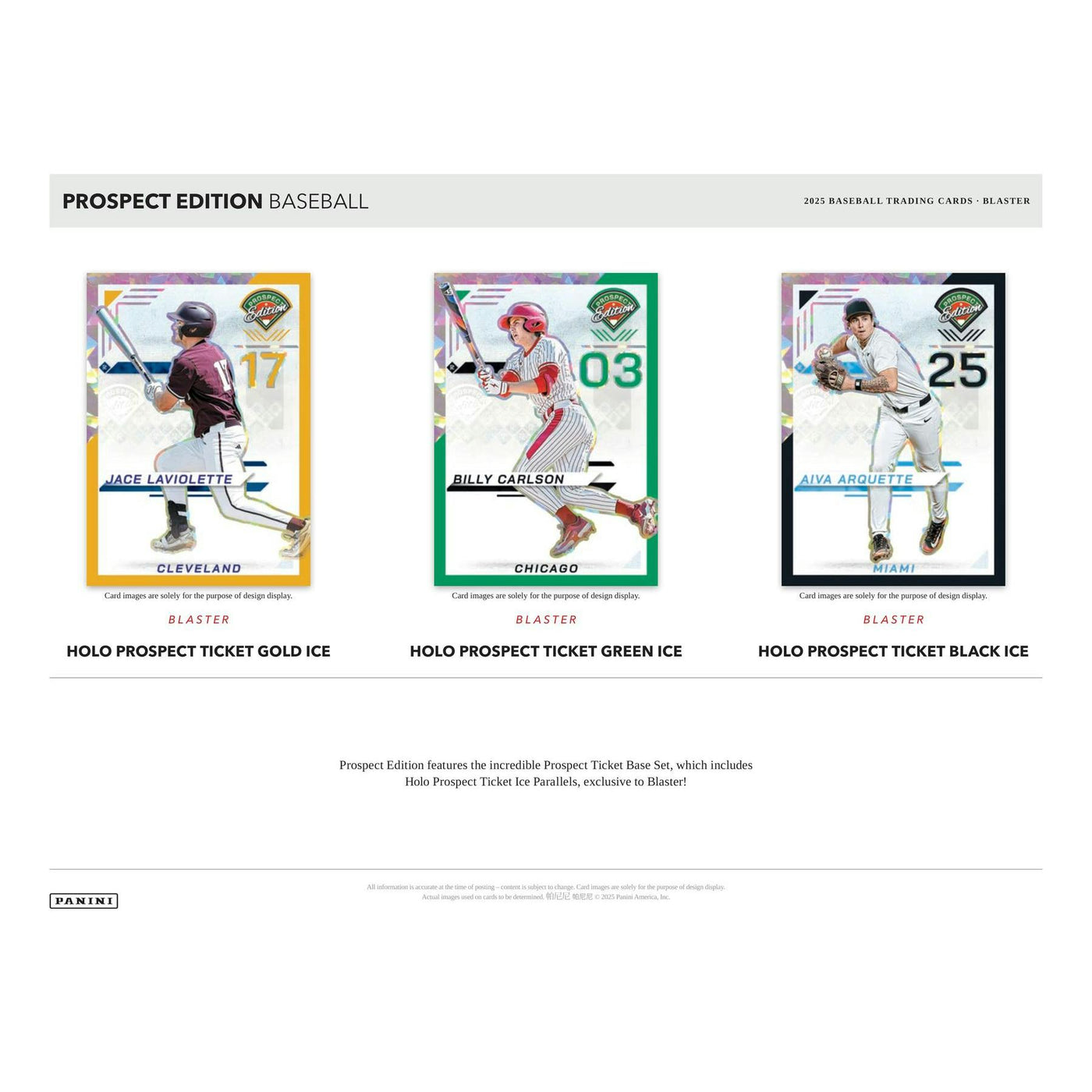2025 Panini Prospect Edition Baseball Blaster Box