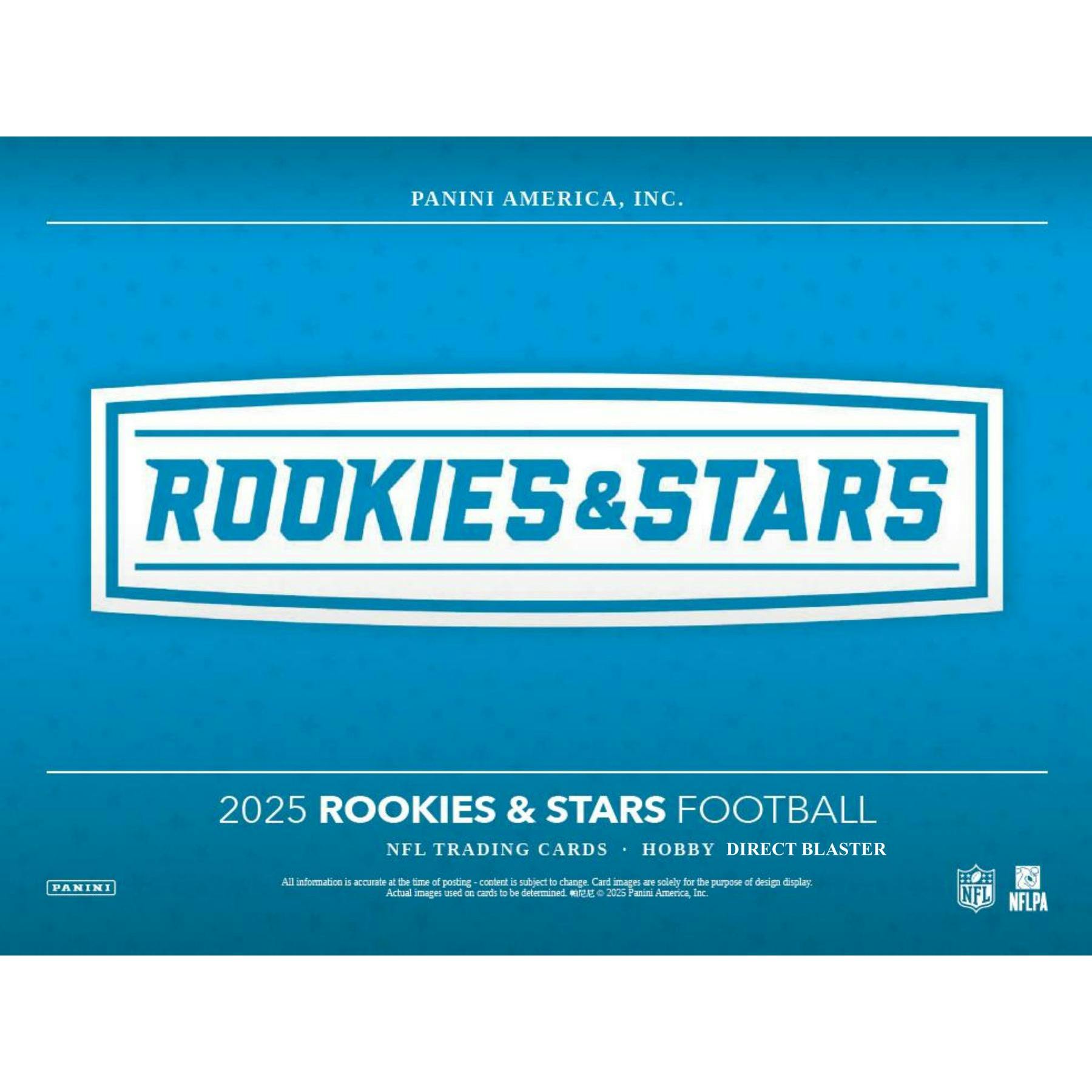 2025 Panini Rookies & Stars Football Blaster Hobby 20-Box Case