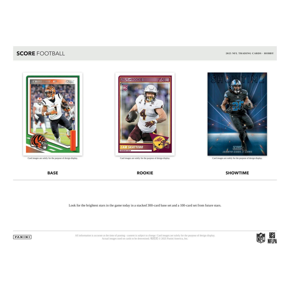 2025 Panini Score Football Hobby Box