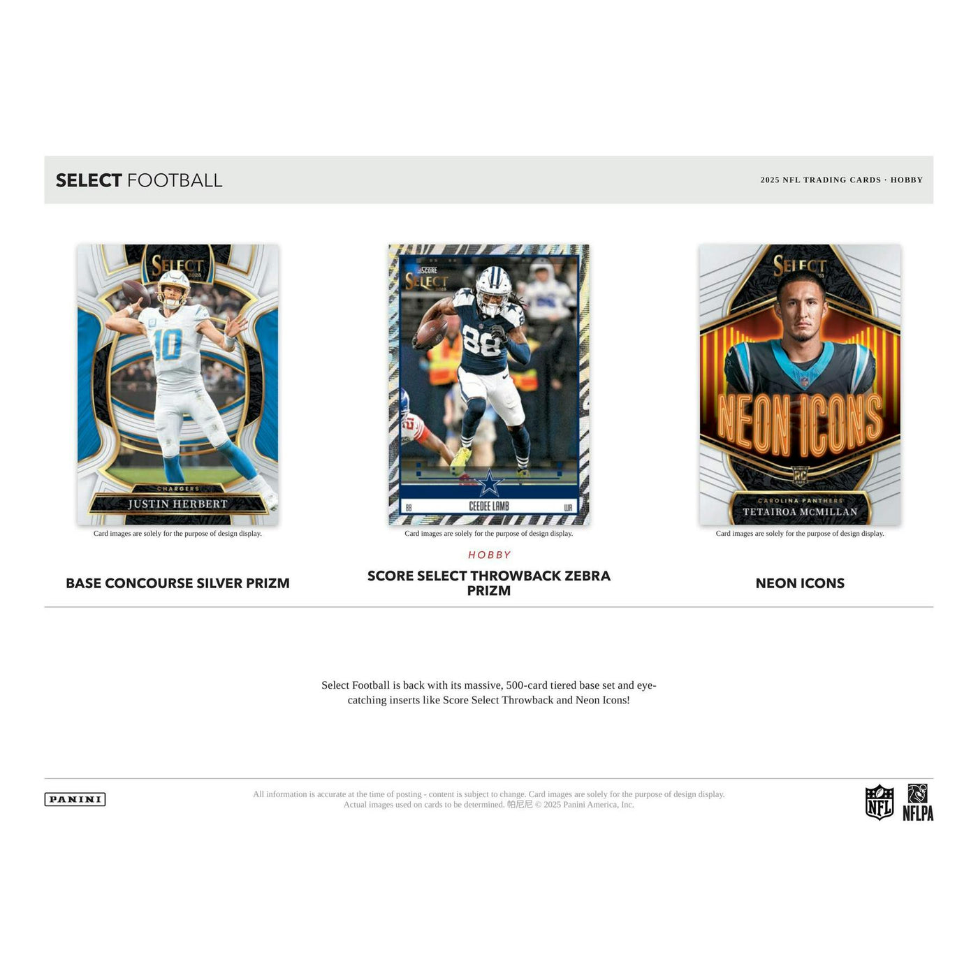 2025 Panini Select Football Hobby Pack