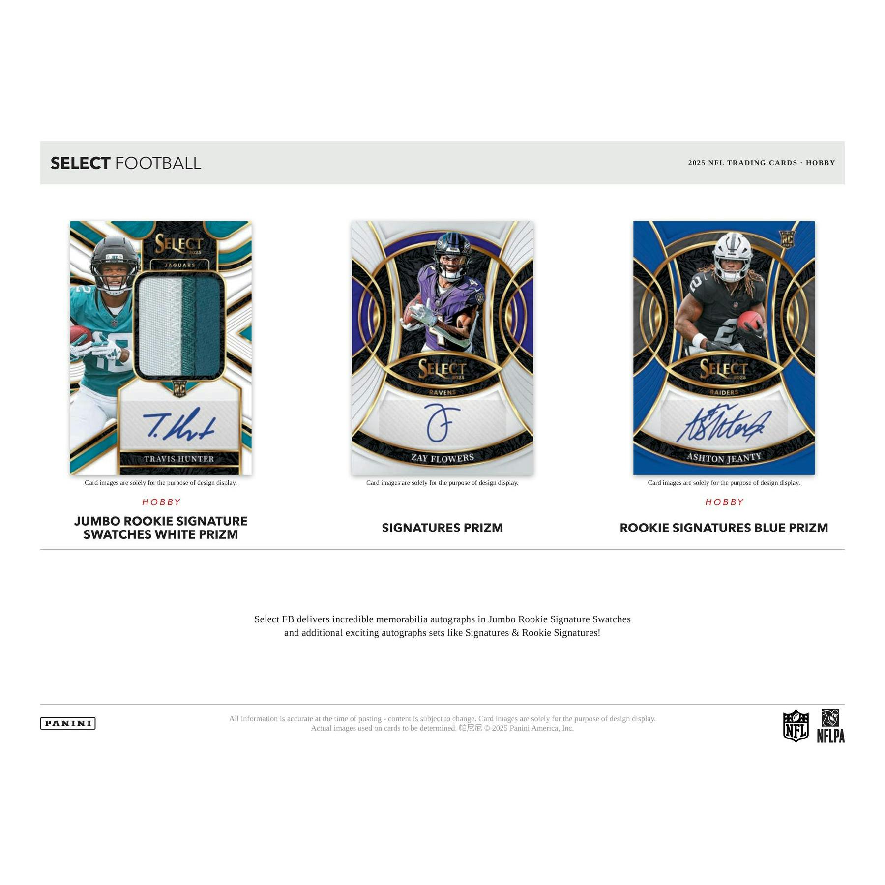 2025 Panini Select Football Hobby 12-Box Case