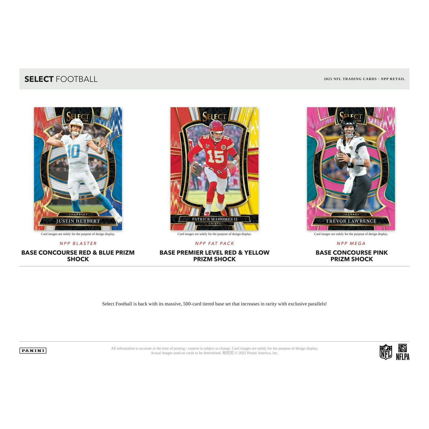 2025 Panini Select Football Blaster Box (Red & Blue Prizms!)