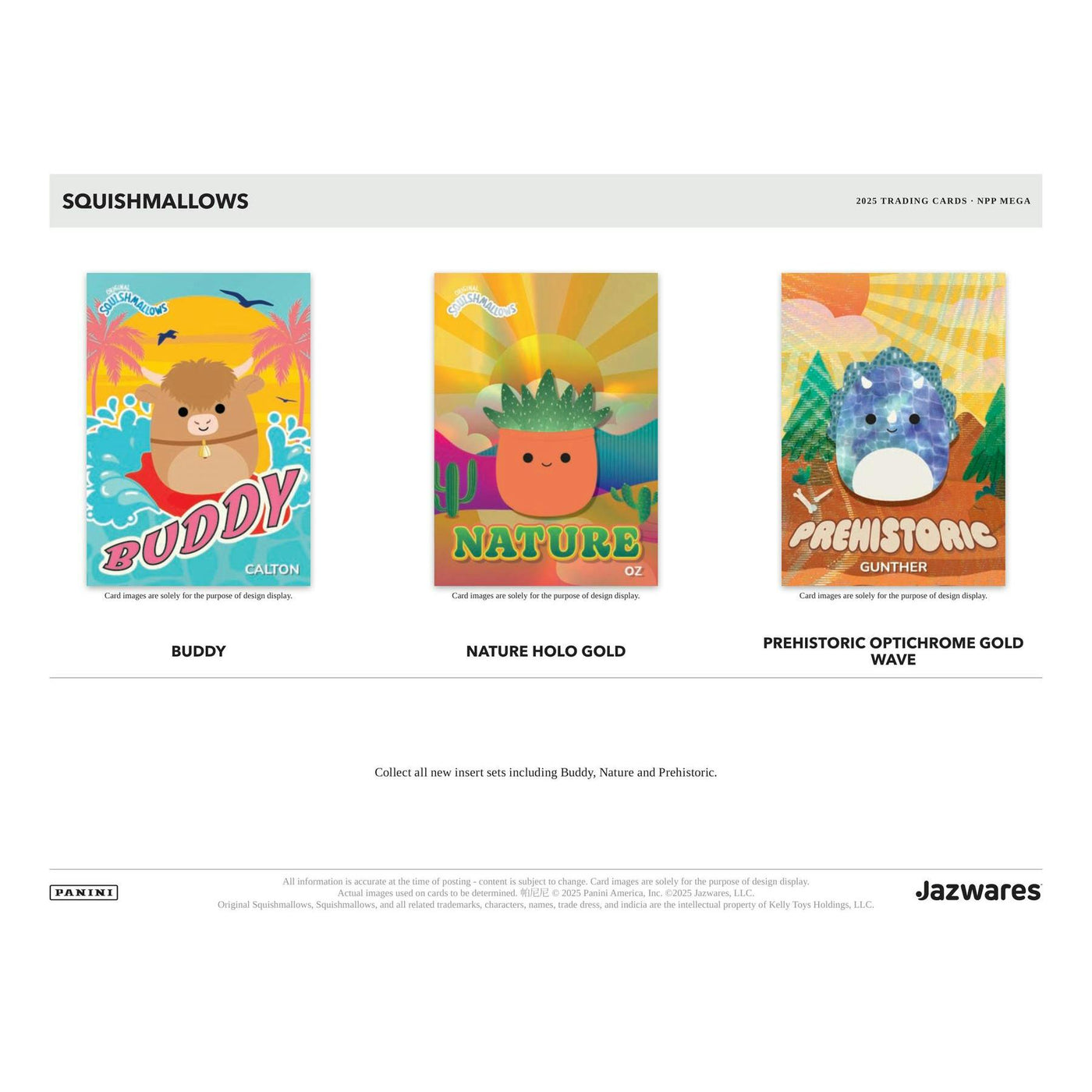 2025 Panini Squishmallows Series 2 Mega 20-Box Case