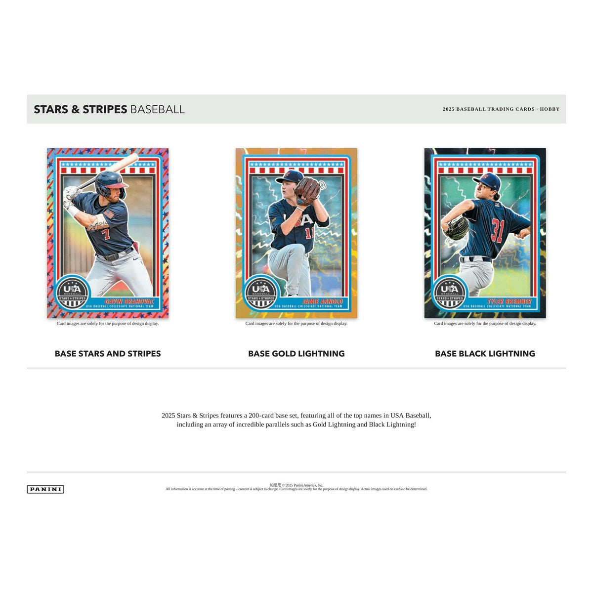 2025 Panini USA Stars & Stripes Baseball Hobby Box