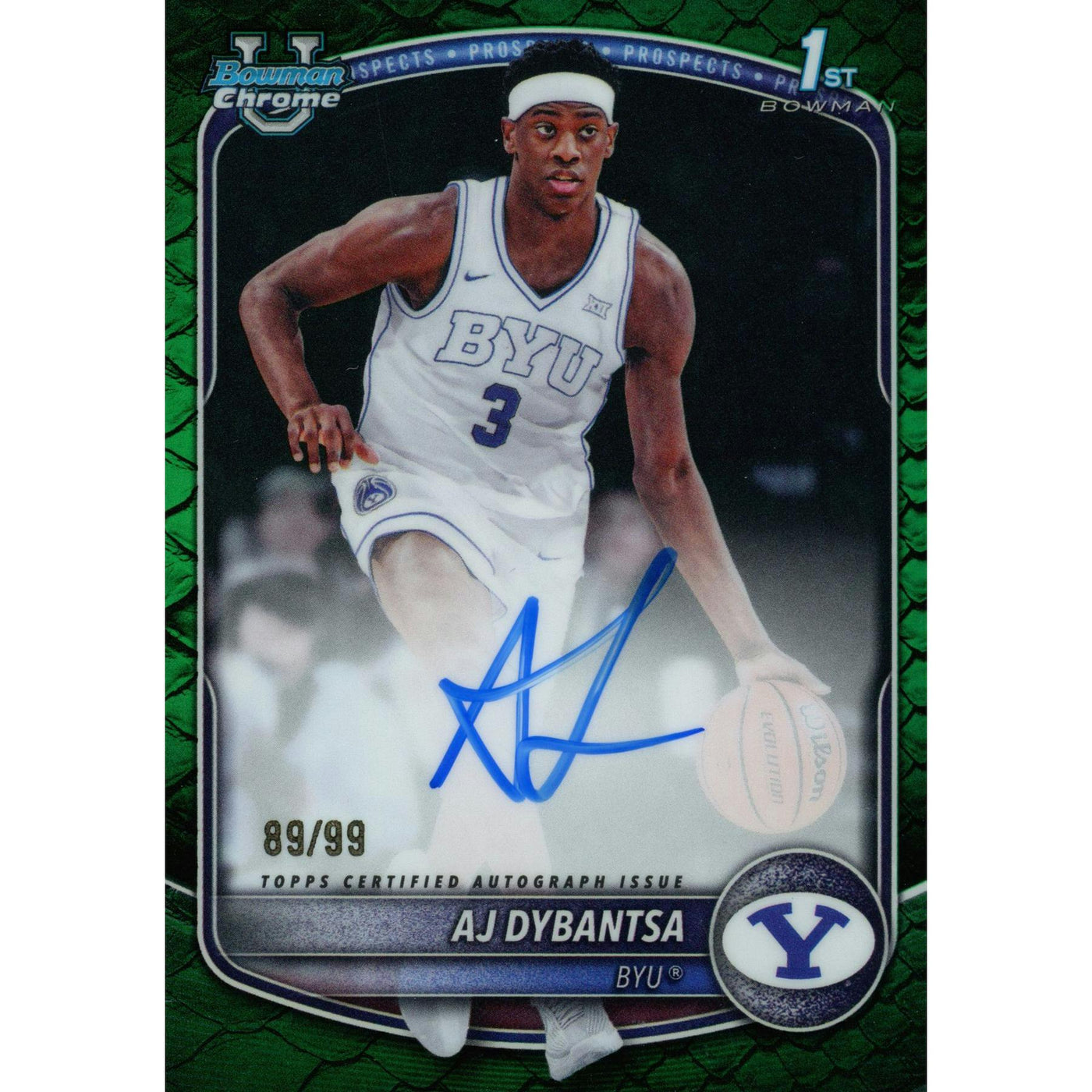 2025/26 Hit Parade Autographed Basketball Three Peat Series 3 Hobby Box - 3 Items Per Box