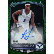 2025/26 Hit Parade Autographed Basketball Three Peat Series 3 Hobby Box - 3 Items Per Box