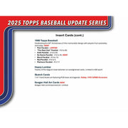 2025 Topps Update Series Baseball Hobby Jumbo Box