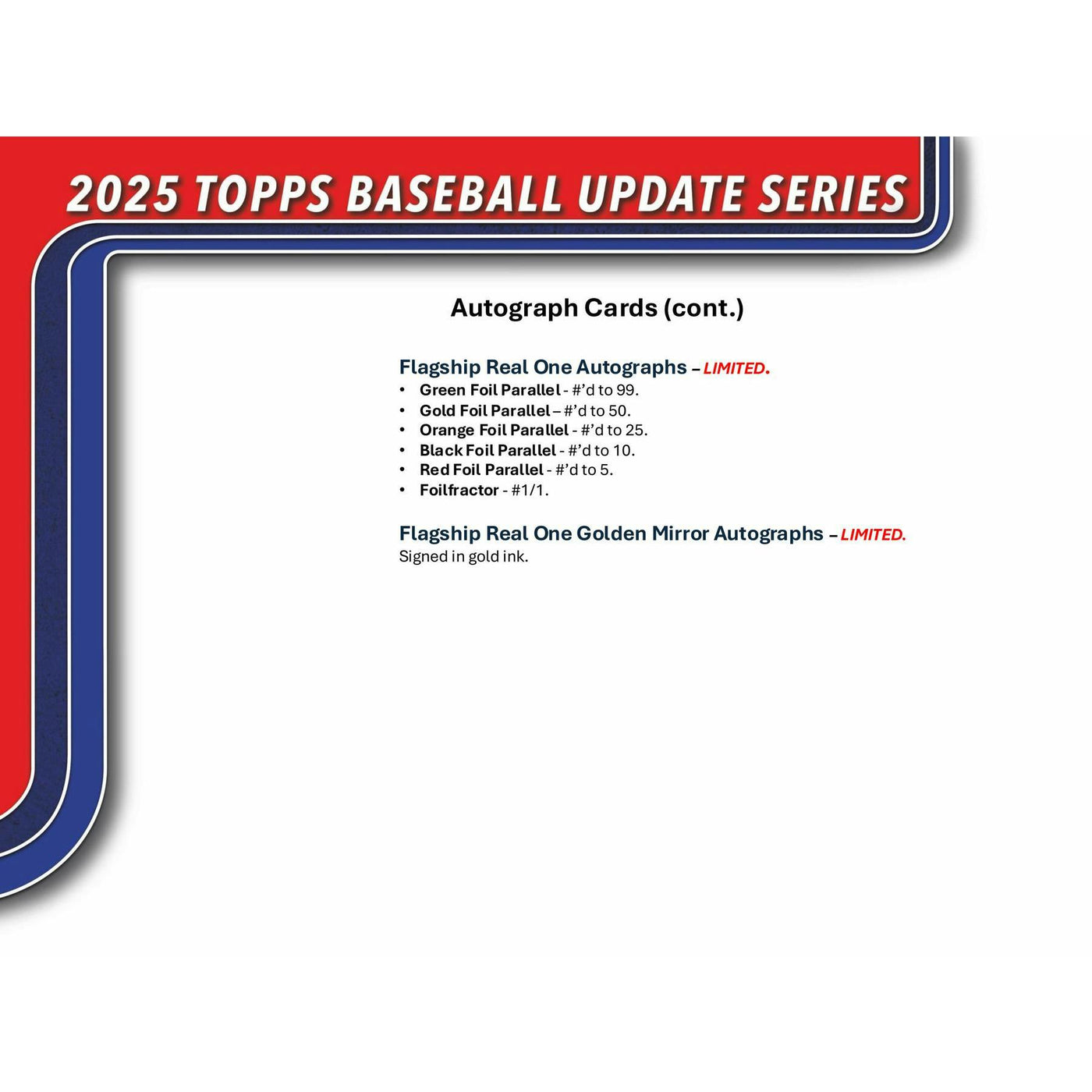 2025 Topps Update Series Baseball Hobby 12-Box Case