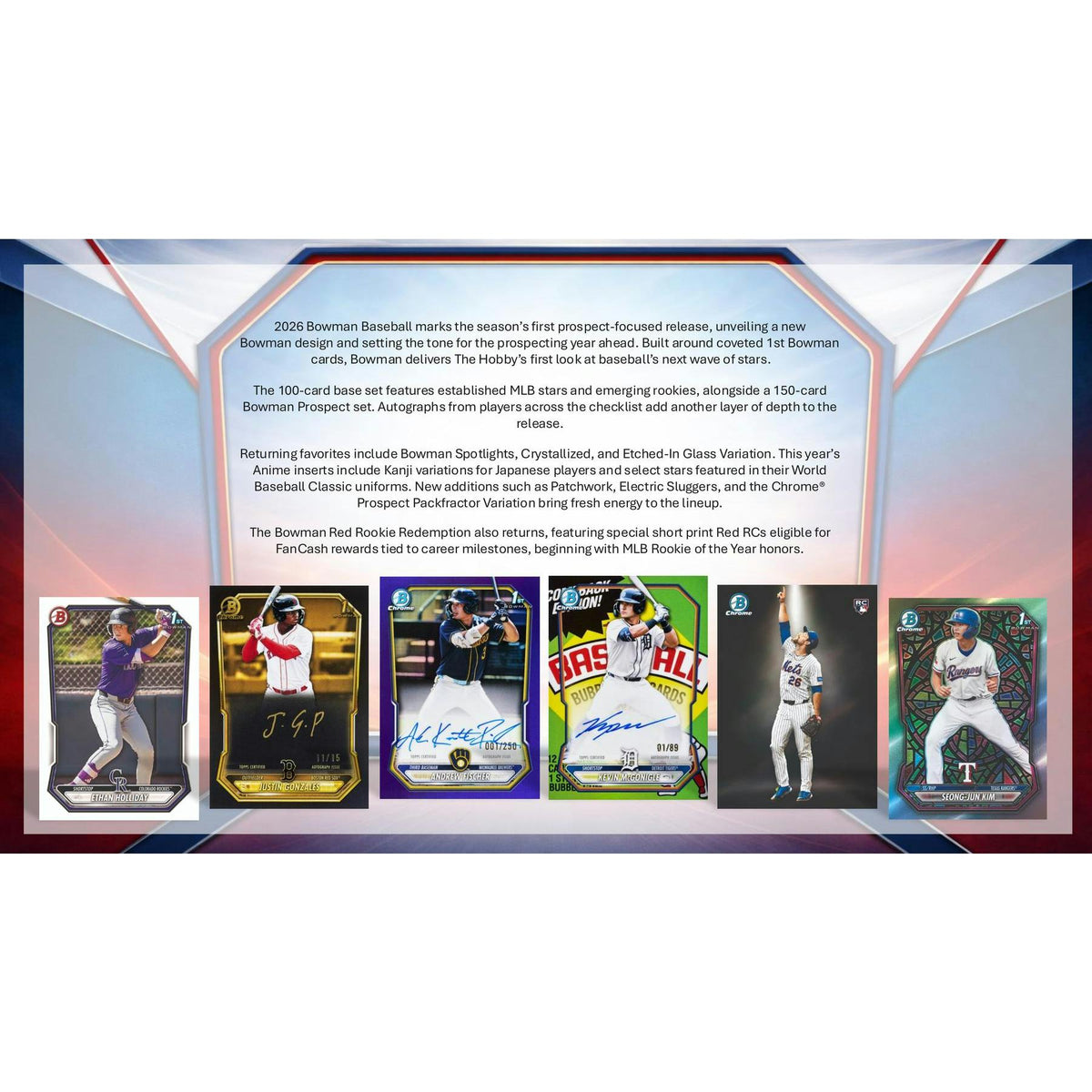 2026 Bowman Baseball Delight Box