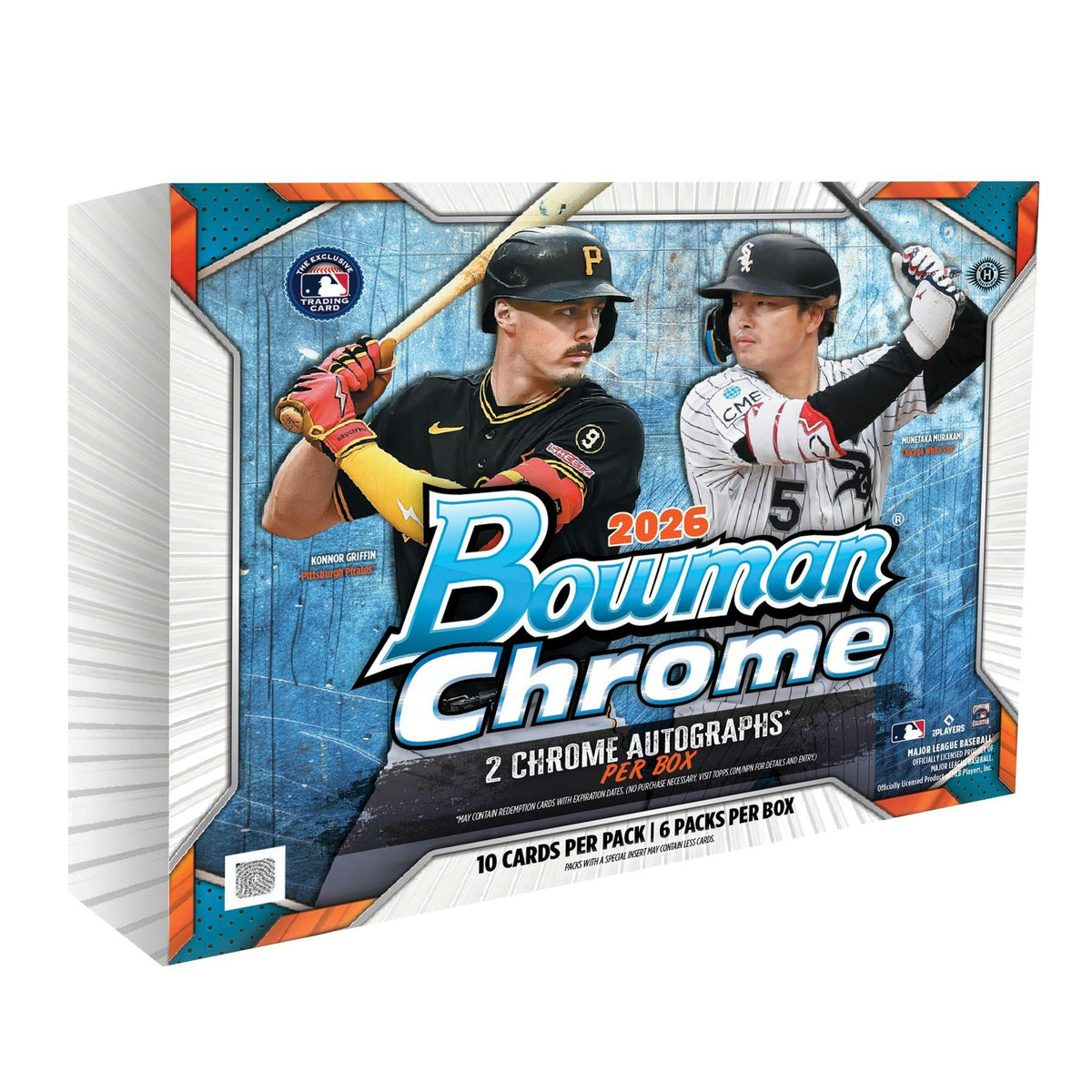 2026 Bowman Chrome Baseball Hobby 12-Box Case (Presell)