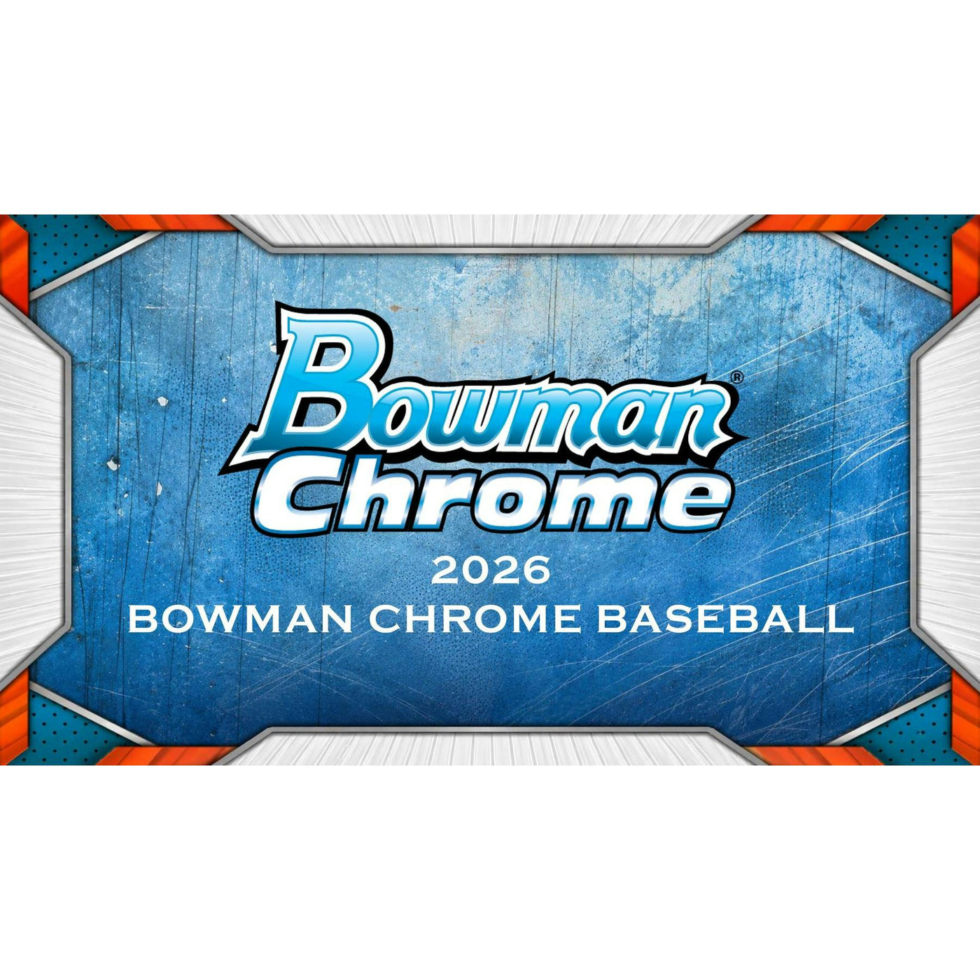 2026 Bowman Chrome Baseball Mega 20-Box Case (Presell)