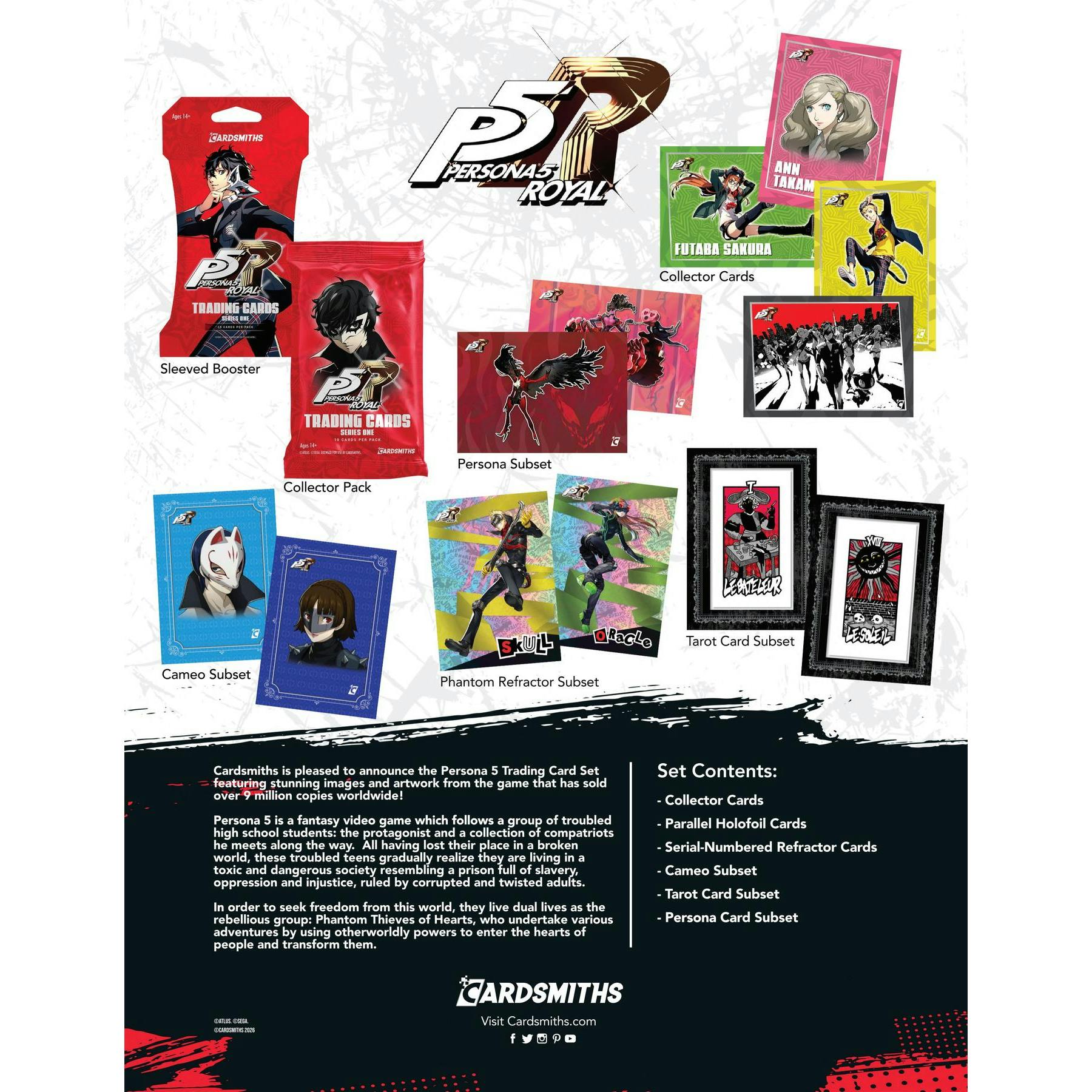 2026 Cardsmiths Persona 5 Royal Hobby 4-Box Case (Presell)