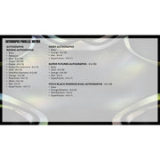 2025 Topps Chrome Black Football Hobby 12-Box Case