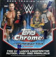 2026 Topps Chrome WWE Wrestling Logofractor Edition Box