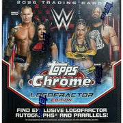 2026 Topps Chrome WWE Wrestling Logofractor Edition 20-Box Case