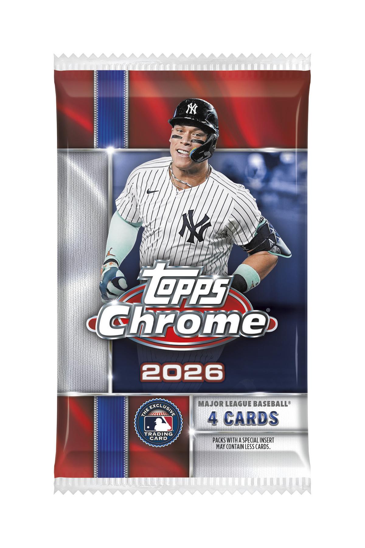 2026 Topps Chrome Baseball Blaster Pack