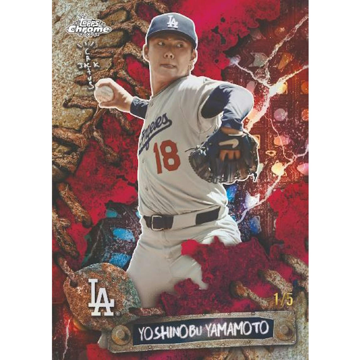 2026 Topps Chrome X Cactus Jack Fanatics Fest NYC Baseball Box