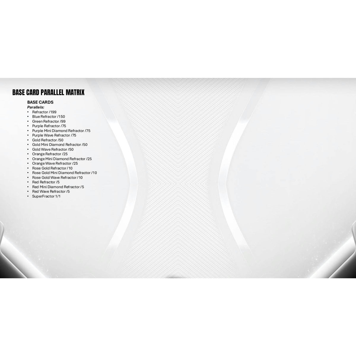 2026 Topps Chrome Black Baseball Hobby Box