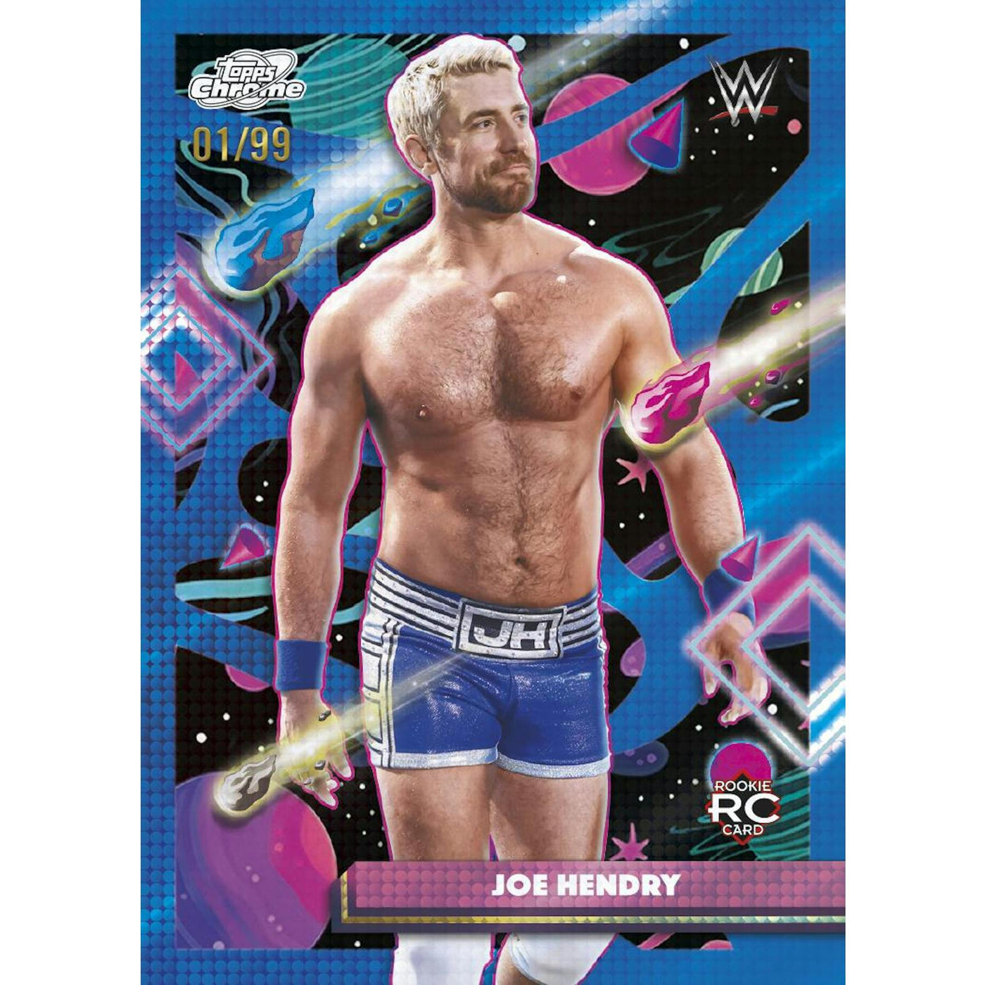 2026 Topps Cosmic Chrome WWE Wrestling Hobby 8-Box Case