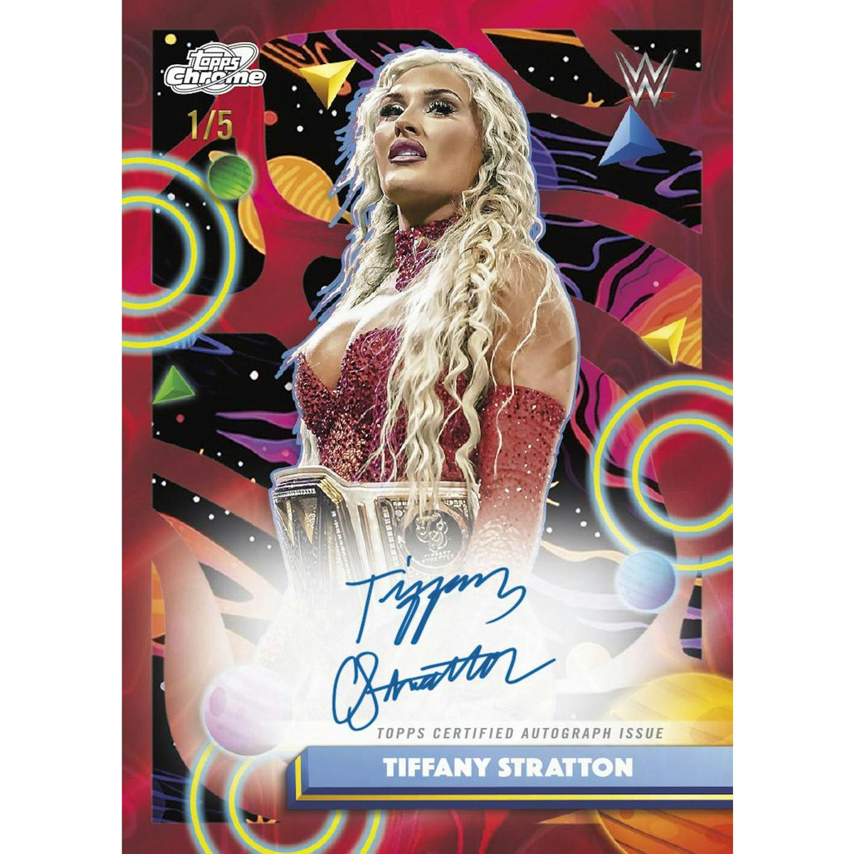 2026 Topps Cosmic Chrome WWE Wrestling Hobby 8-Box Case