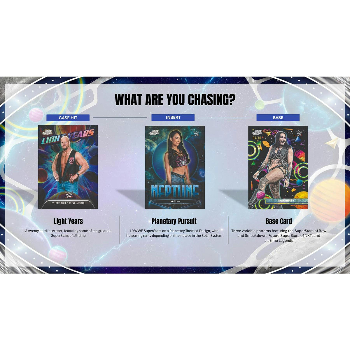 2026 Topps Cosmic Chrome WWE Wrestling Hobby Pack