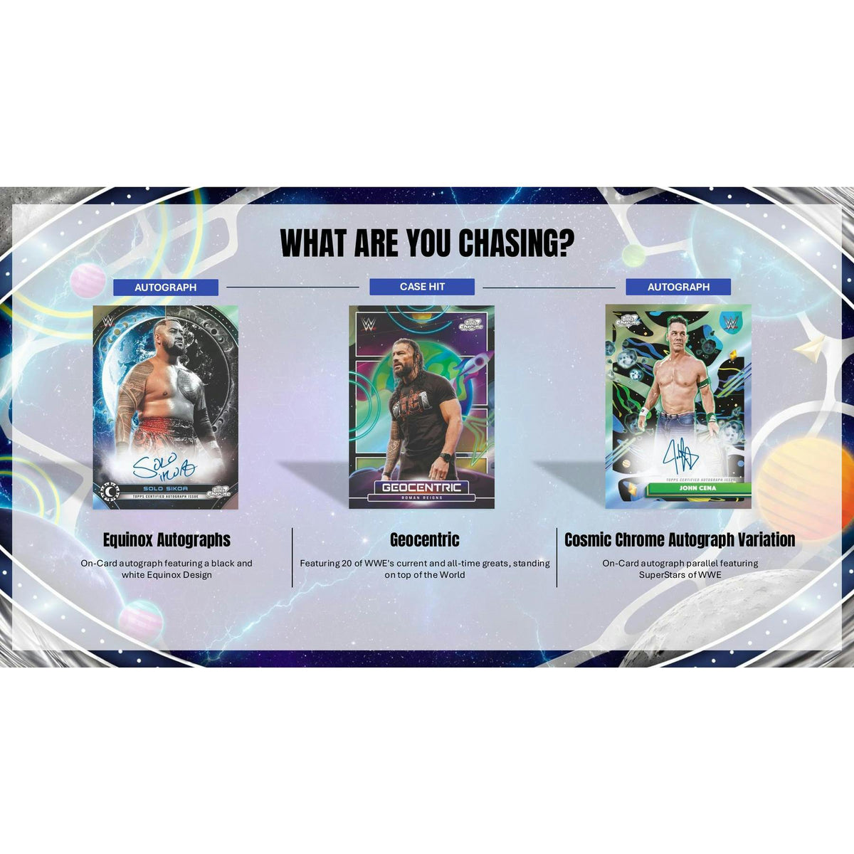 2026 Topps Cosmic Chrome WWE Wrestling Hobby Pack