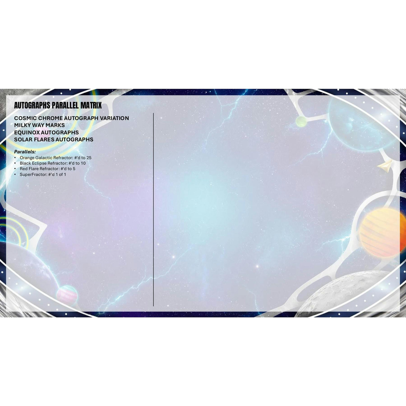 2026 Topps Cosmic Chrome WWE Wrestling Hobby 8-Box Case