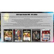 2026 Topps Decades WWE 90's Edition Wrestling Hobby Box