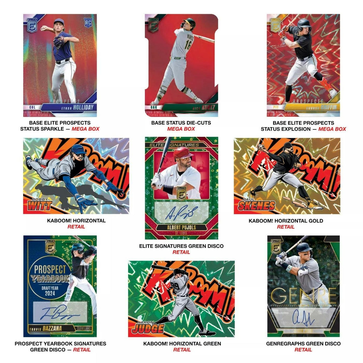 2026 Panini Donruss Elite Baseball Mega Box (Silver Status Parallels!)