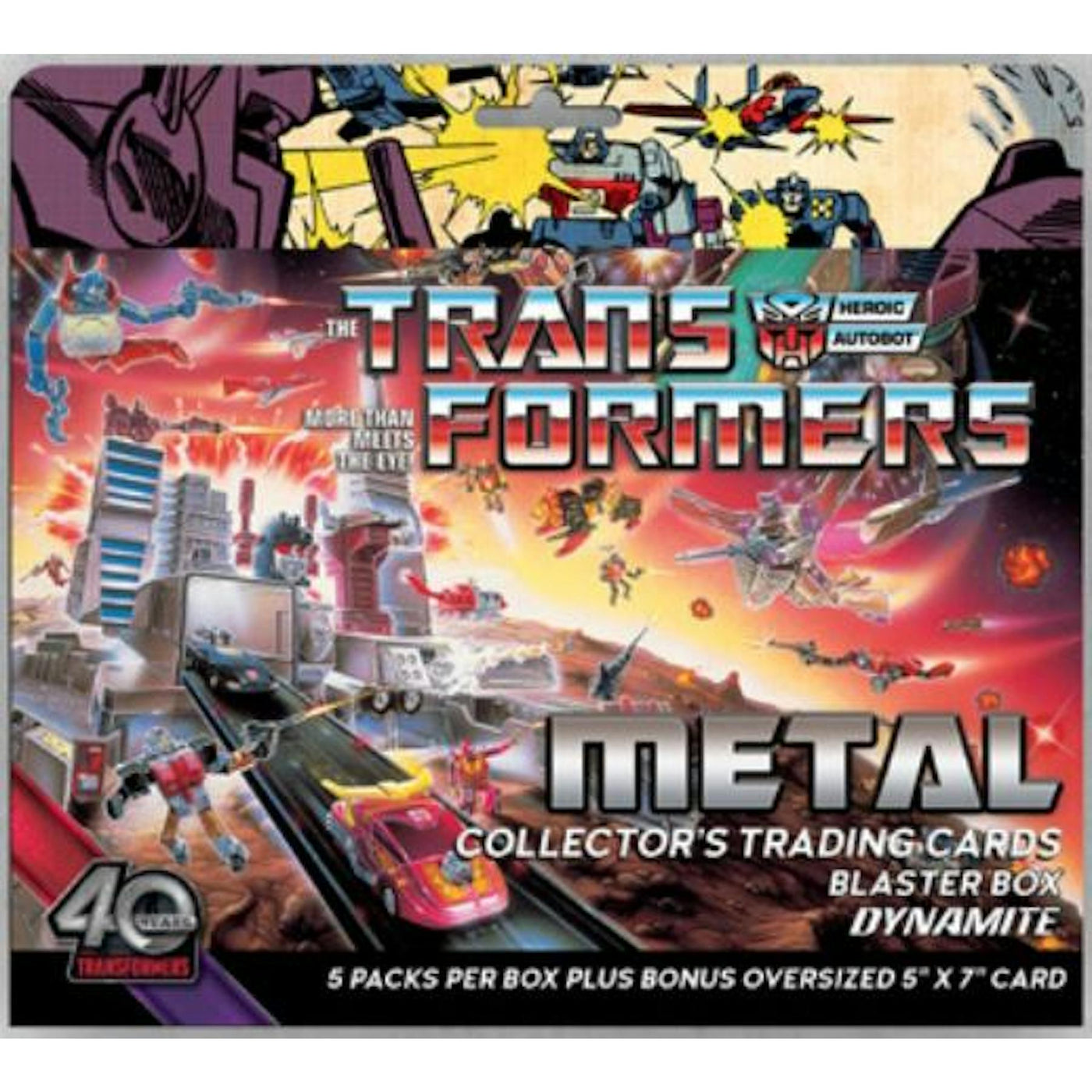 2026 Dynamite Transformers Metal Blaster Box (Presell)