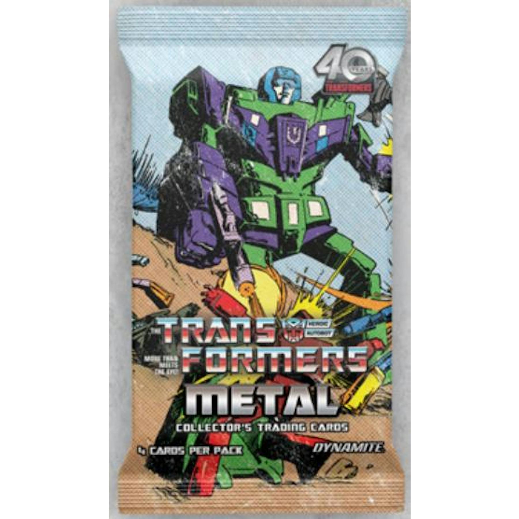 2026 Dynamite Transformers Metal Blaster Box (Presell)