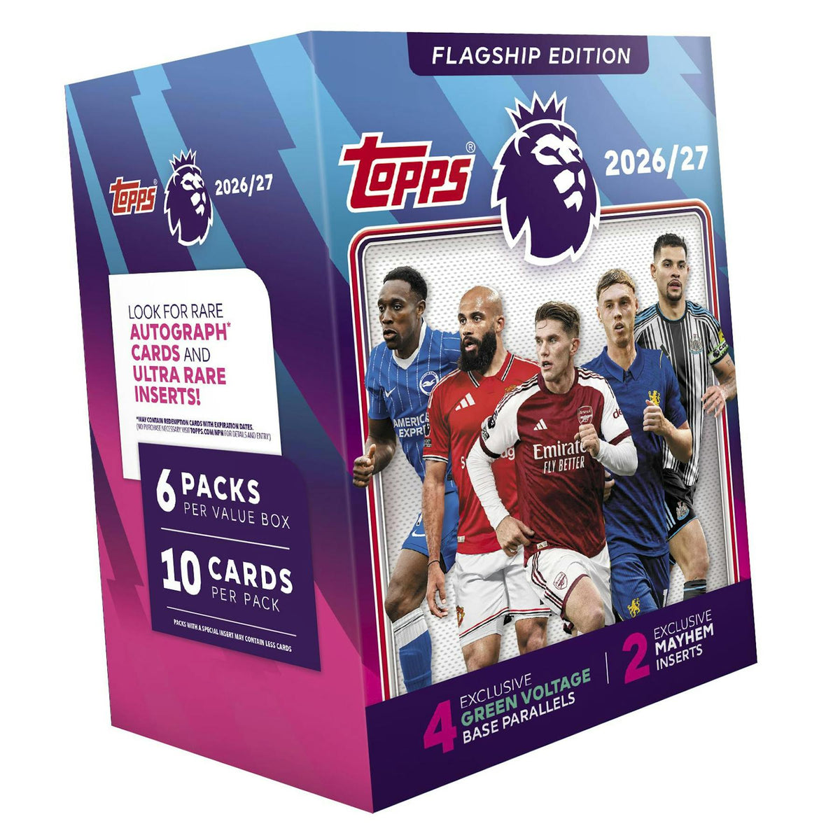 2026/27 Topps Premier League EPL Soccer Blaster 40-Box Case (Presell)