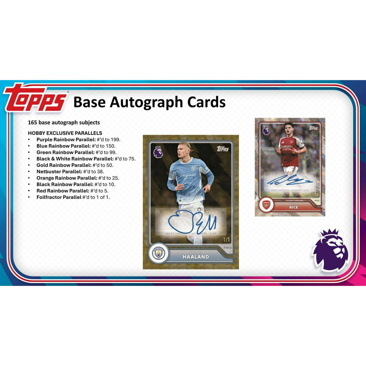 2026/27 Topps Premier League EPL Soccer Hobby 12-Box Case (Presell)