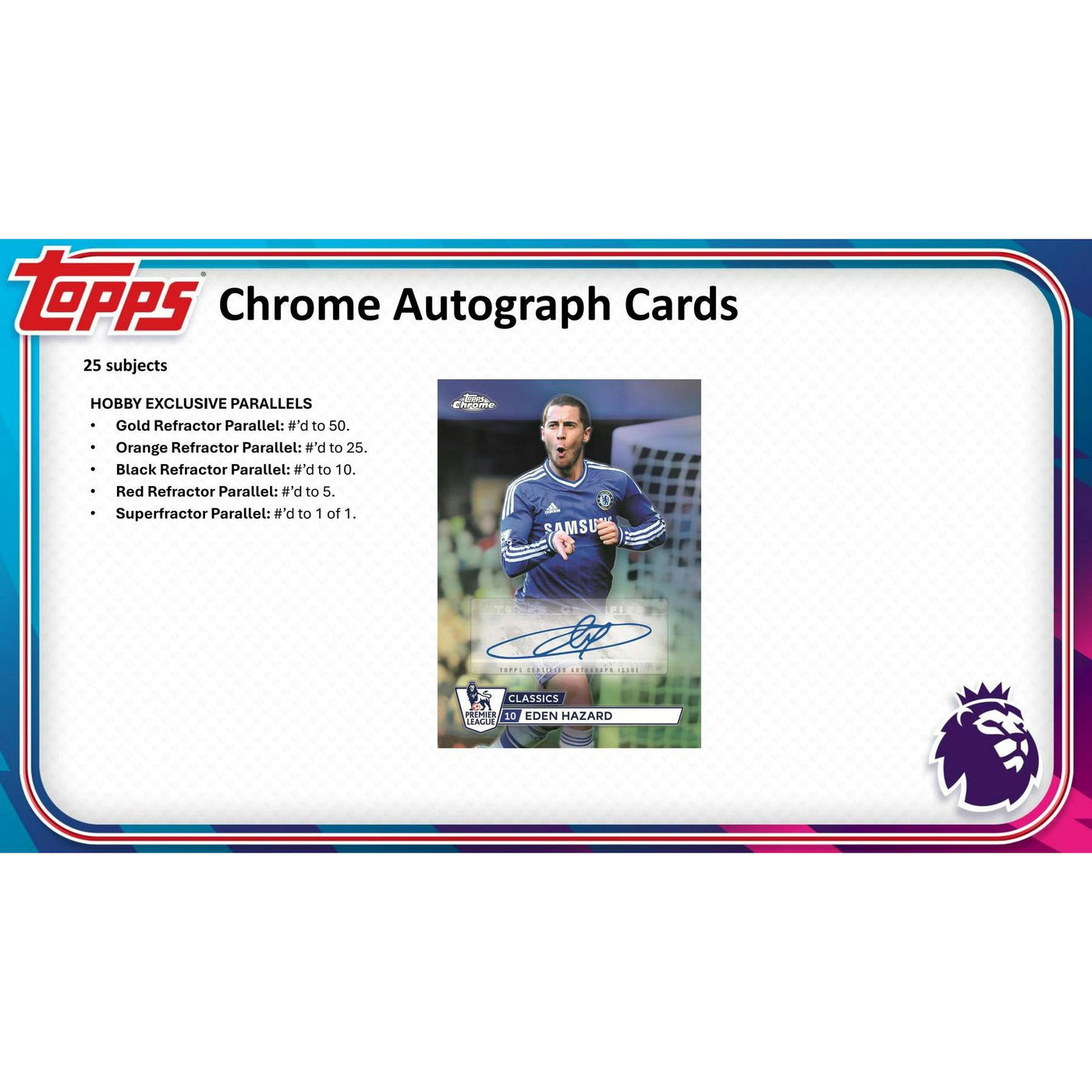 2026/27 Topps Premier League EPL Soccer Hobby 12-Box Case (Presell)