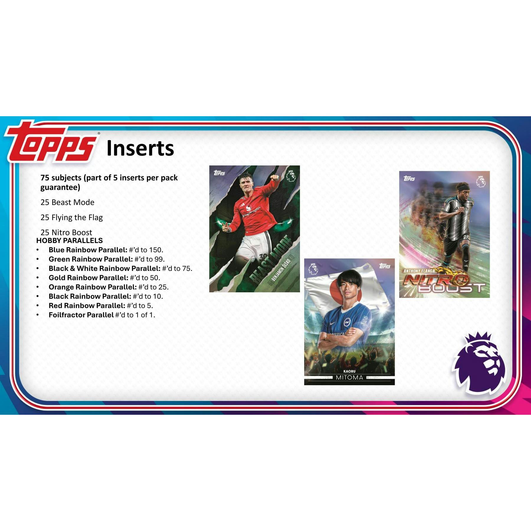 2026/27 Topps Premier League EPL Soccer Hobby 12-Box Case (Presell)