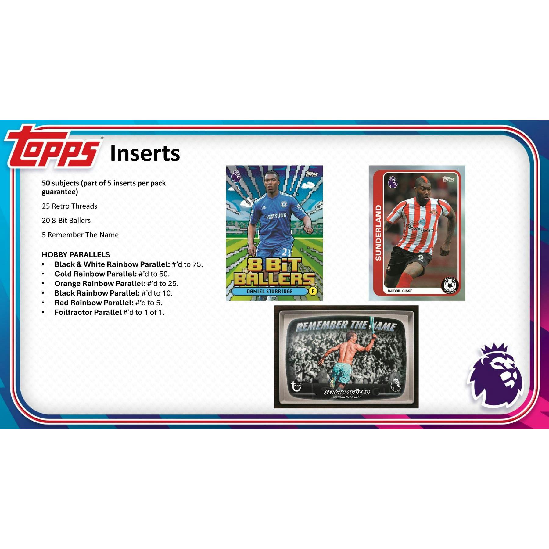 2026/27 Topps Premier League EPL Soccer Hobby 12-Box Case (Presell)