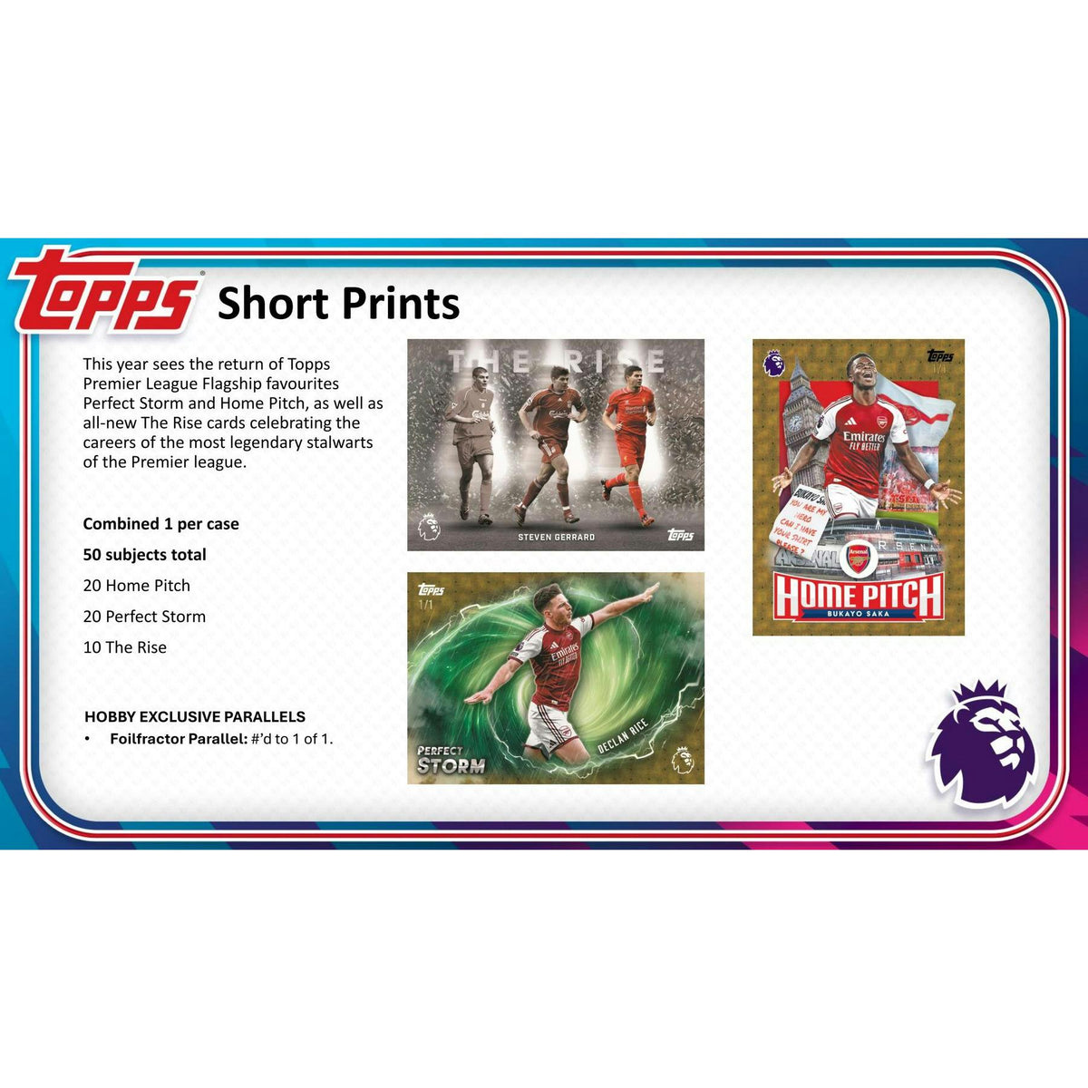 2026/27 Topps Premier League EPL Soccer Hobby 12-Box Case (Presell)