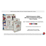 2026 Historic Autographs America's 250th Anniversary Part 2: Events Hobby Box