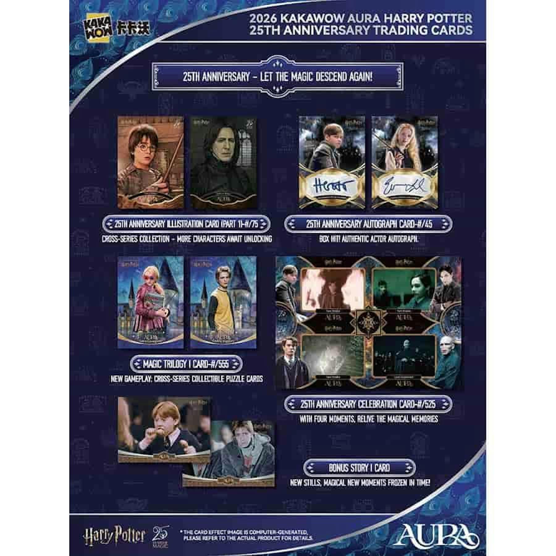 2026 Kakawow Harry Potter Aura Hobby 10-Box Case