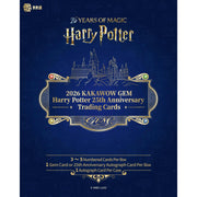 2026 Kakawow Gem Harry Potter 25th Anniversary Hobby 4-Box Case